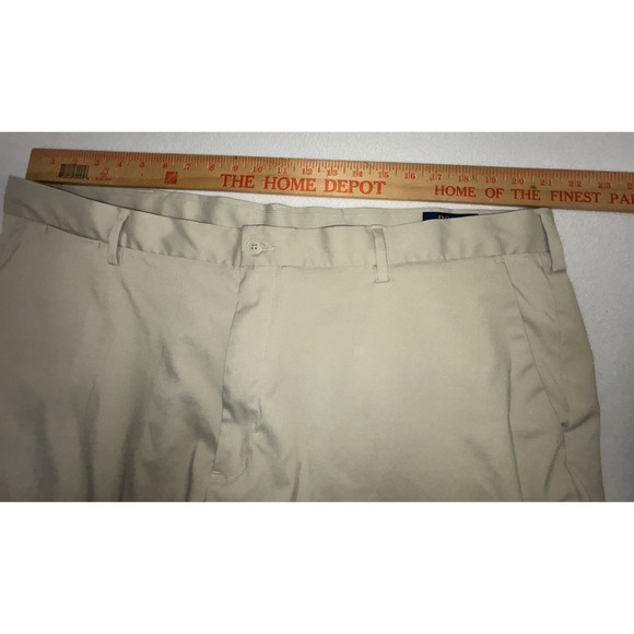 Polo Ralph Lauren Shorts Mens 42 Khaki Tan Performance Stretch Classic Fit Golf - Picture 2 of 9